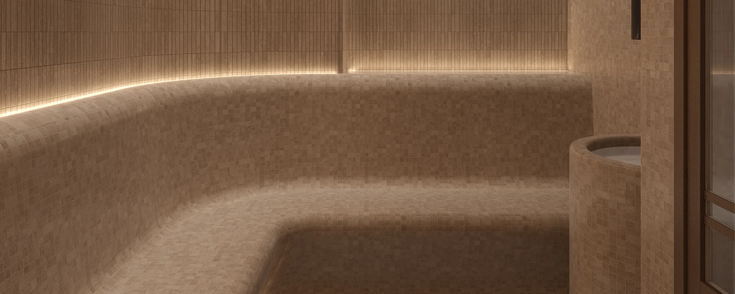 Onsen clubhouse & Yamaki park